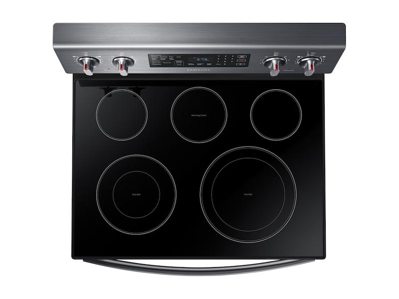 Samsung NE59R4321SG 5.9 cu. ft. Freestanding Electric Range with Convection in Black Stainless Steel