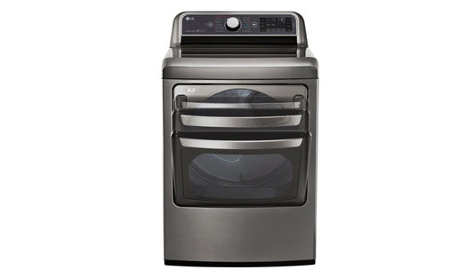 Lg DLGX7601VE 7.3 cu. ft. Ultra Large Capacity TurboSteam™ Gas Dryer with EasyLoad™ Door