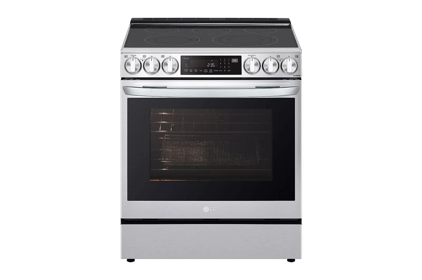 Lg LSEL6335FE 6.3 cu. ft. Smart Wi-Fi Enabled ProBake Convection® InstaView® Electric Slide-In Range with Air Fry