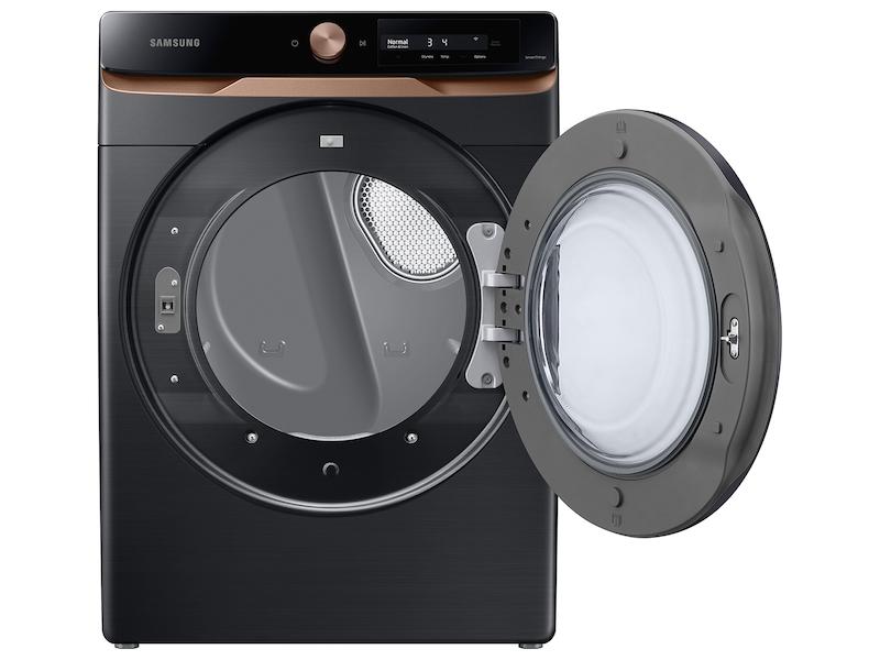 Samsung 7.5 cu. ft. AI Smart Dial Gas Dryer with Super Speed Dry and MultiControl™ in Brushed Black