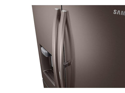 Samsung RF28R7351DT 28 cu. ft. Food Showcase 4-Door French Door Refrigerator in Tuscan Stainless Steel