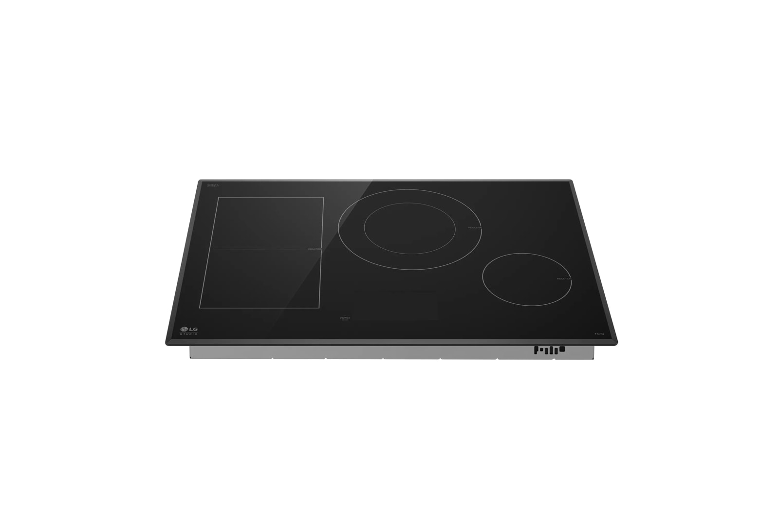 CBIS3018BE LG STUDIO 30" Induction Cooktop with 4 Burners and Flexible Cooking Zone