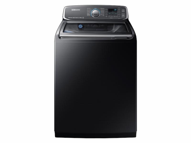 Samsung WA52M7750AV 5.2 cu. ft. activewash™ Top Load Washer in Black Stainless Steel