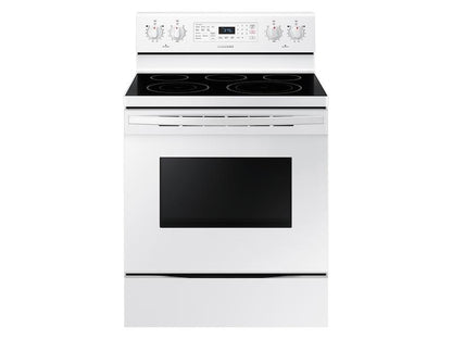 Samsung NE59T4321SW 5.9 cu. ft. Freestanding Electric Range with Convection in White