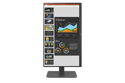 Lg 24BR750CC 24'' IPS FHD Monitor with Built-in FHD Webcam & Mic, Anti-Glare, & USB Type-C™