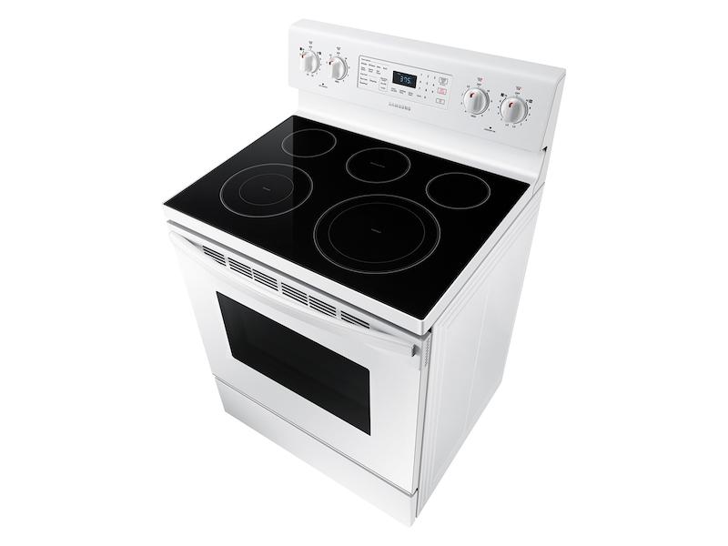 Samsung NE59T4321SW 5.9 cu. ft. Freestanding Electric Range with Convection in White