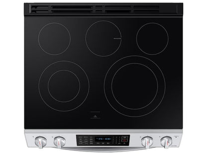 6.3 cu. ft. Smart Slide-in Electric Range with Air Fry & Convection in Stainless Steel