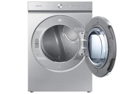 Samsung DVG53BB8900T Bespoke 7.6 cu. ft. Ultra Capacity Gas Dryer with AI Optimal Dry and Super Speed Dry in Silver Steel