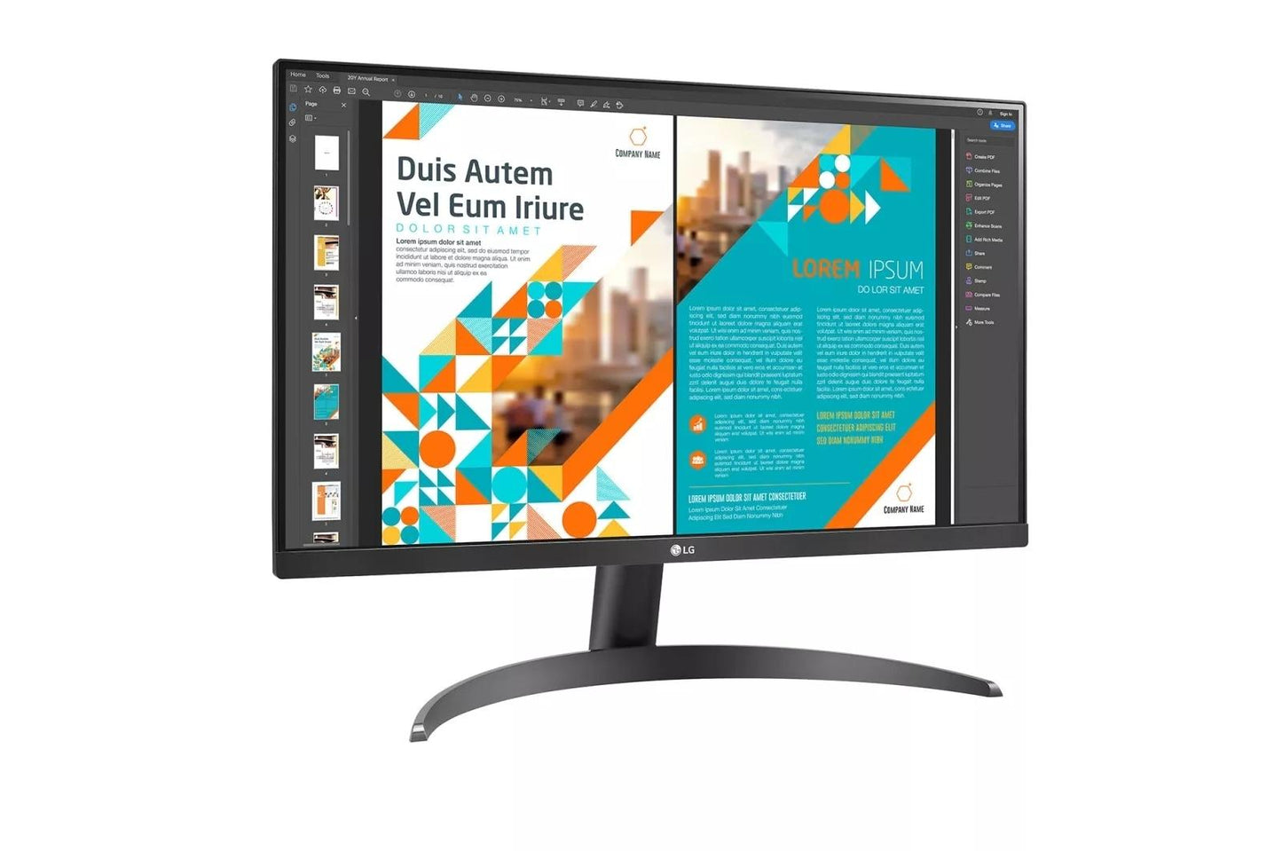 Lg 24QP500B 24 Inch QHD 1440P IPS HDR 10 Monitor with FreeSync™