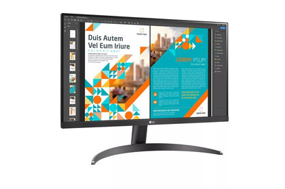 Lg 24QP500B 24 Inch QHD 1440P IPS HDR 10 Monitor with FreeSync™