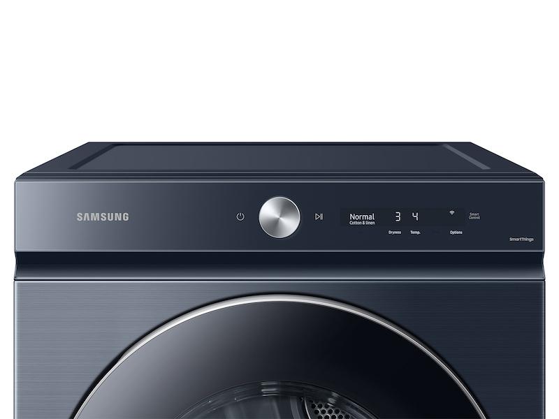 Samsung DVE53BB8900DA3 Bespoke 7.6 cu. ft. Ultra Capacity Electric Dryer with AI Optimal Dry and Super Speed Dry in Brushed Navy