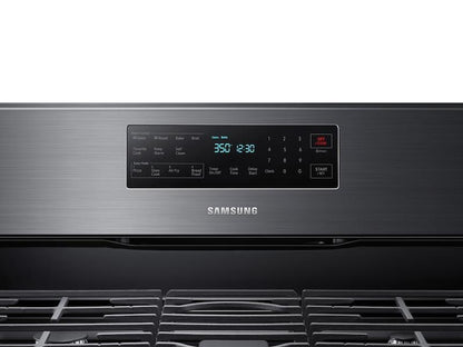 Samsung NX58T7511SG 5.8 cu. ft. Freestanding Gas Range with Air Fry and Convection in Black Stainless Steel