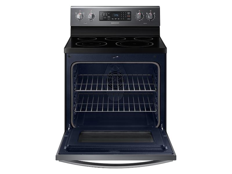 Samsung NE59T7511SG 5.9 cu. ft. Freestanding Electric Range with Air Fry and Convection in Black Stainless Steel