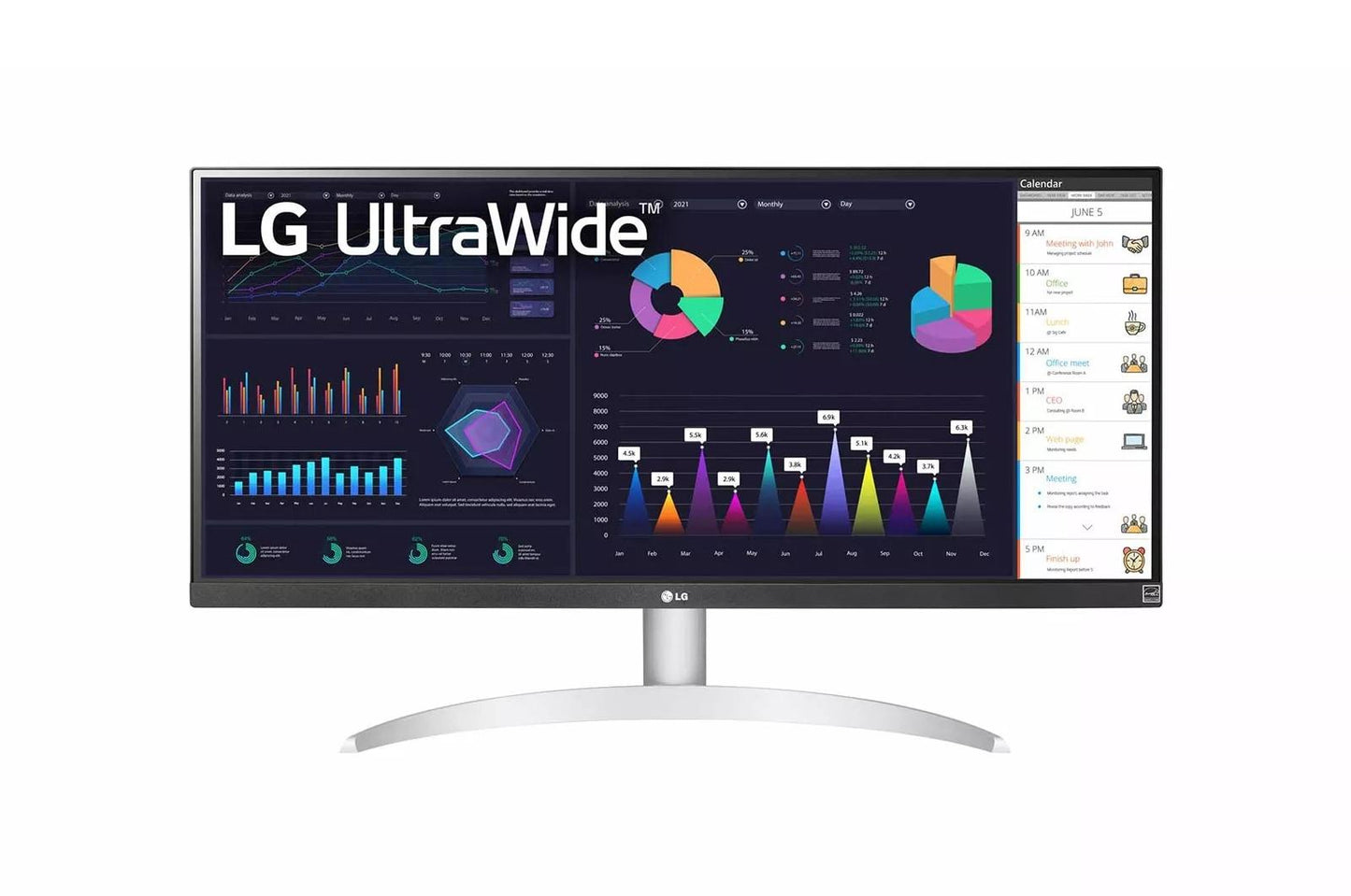 Lg 29WQ600W 29 Inch UltraWide FHD HDR10 AMD FreeSync™ IPS Monitor with USB Type-C