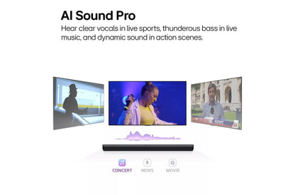 Lg S95TR S95TR LG Home Theater Soundbar with Dolby Atmos® and Rear Speakers, 9.1.5 channel, Best OLED matching