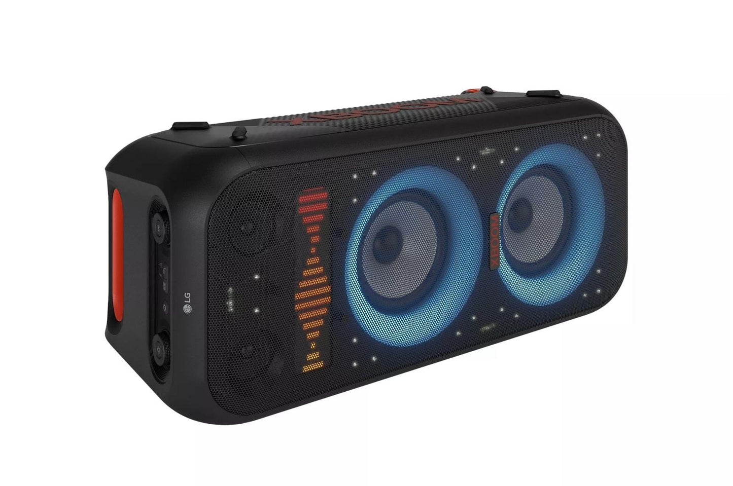 Lg XL9T XL9T Bluetooth Speaker LG XBOOM with Dual 8 Inch Woofers and Pixel LED Lighting plus Karaoke Creator