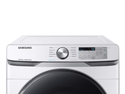 Samsung DVG45R6100W 7.5 cu. ft. Gas Dryer with Steam Sanitize+ in White