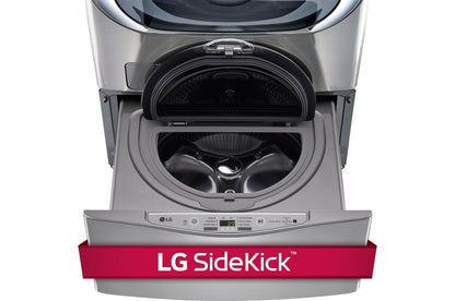 Lg WM5000HVAWD100CVDLEX5000VWDP4V 5.5 Total Capacity LG TWINWash™ Bundle with LG SideKick™ and Electric Dryer