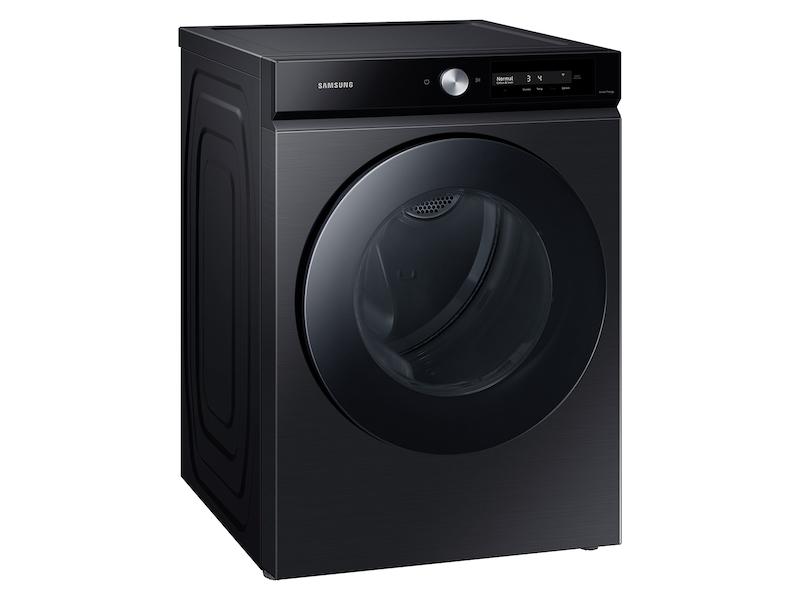 Samsung Bespoke 7.5 cu. ft. Large Capacity Gas Dryer with Super Speed Dry and AI Smart Dial in Brushed Black