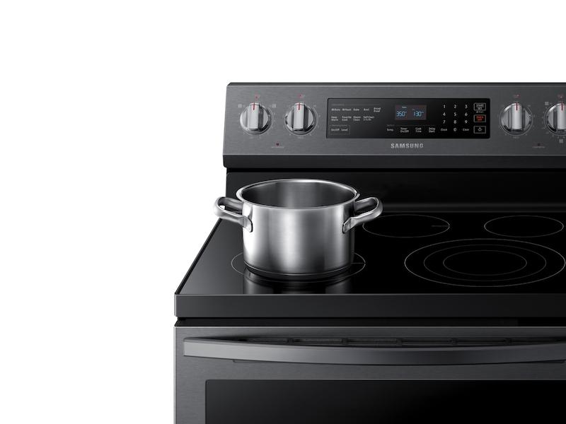 Samsung NE59R6631SG 5.9 cu. ft. Freestanding Electric Range with True Convection in Black Stainless Steel