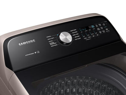 5.0 cu. ft. Top Load Washer with Active WaterJet in Champagne