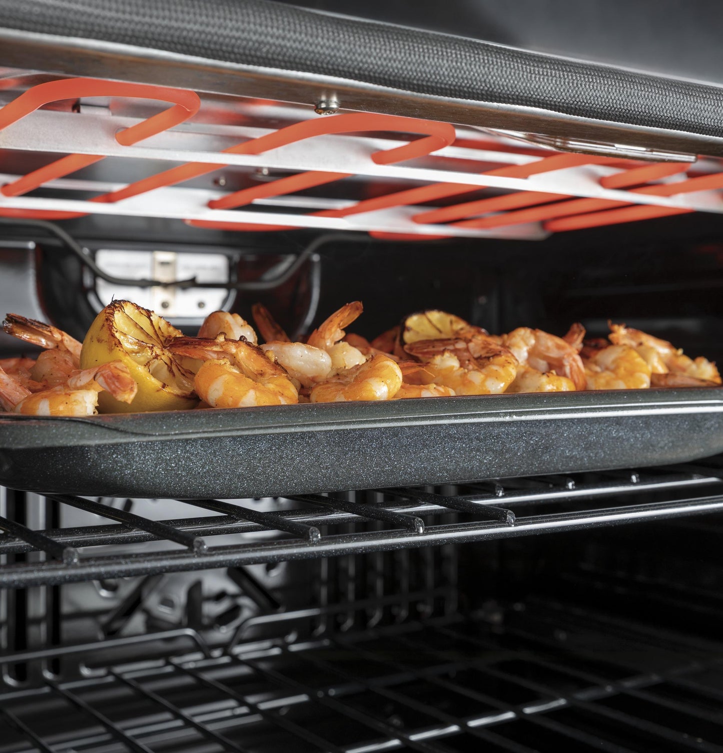 GE® 30" Smart Built-In Self-Clean Convection Double Wall Oven with Never Scrub Racks