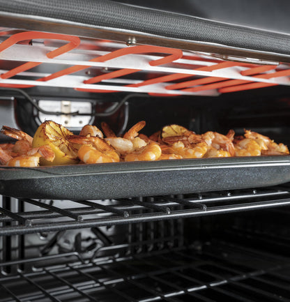 GE® 30" Smart Built-In Self-Clean Convection Double Wall Oven with Never Scrub Racks