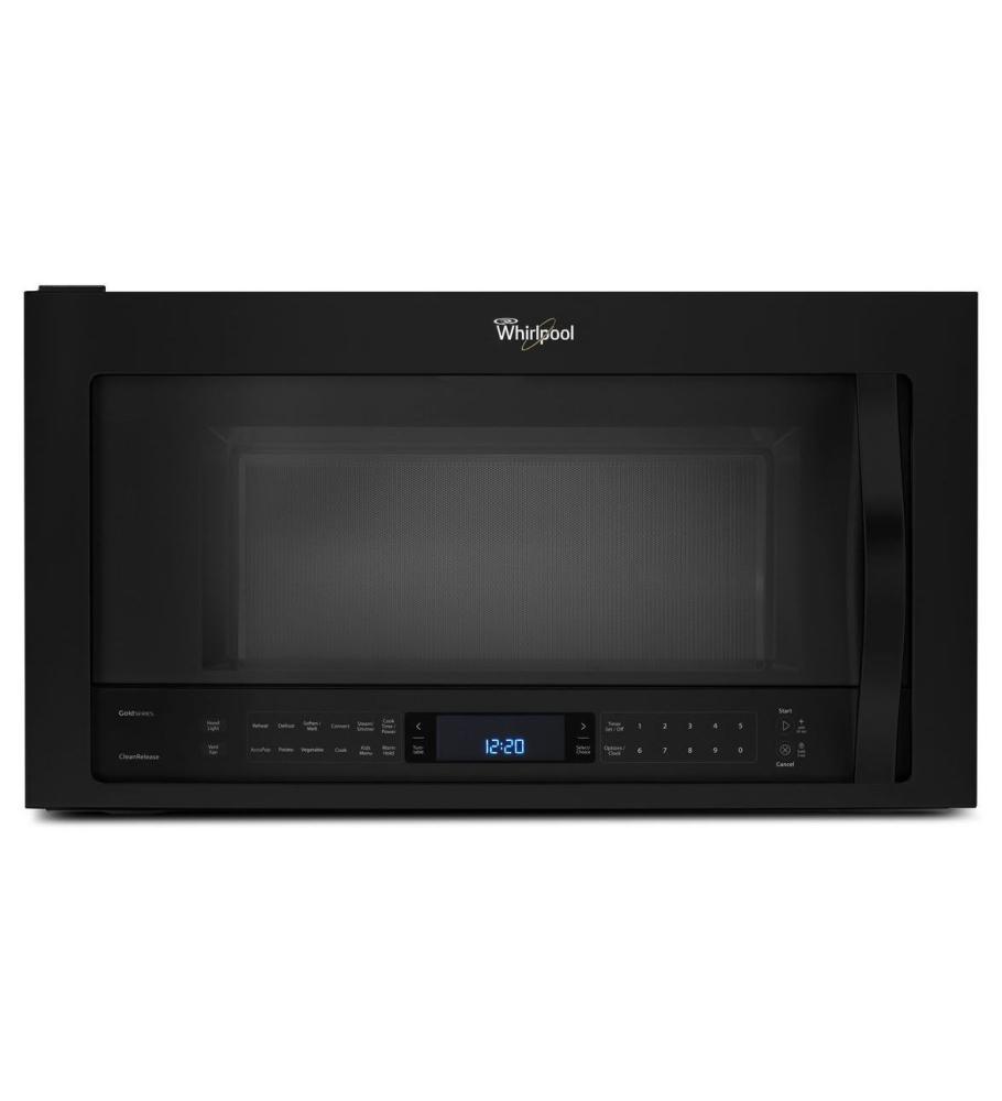 Whirlpool WMH76719CB 1.9 cu. ft. Microwave Hood Combination with TimeSavor Plus True Convection