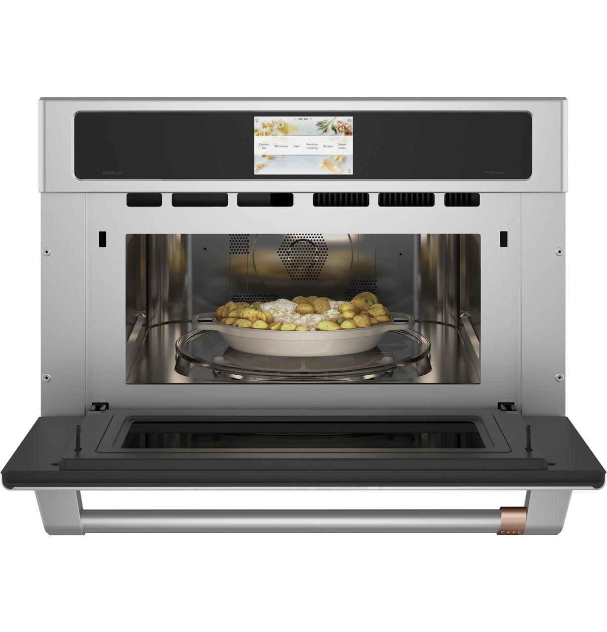 Cafe CSB923P2NS1 Caf(eback)™ 30" Smart Five in One Wall Oven with 240V Advantium® Technology