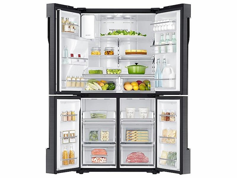 Samsung RF23J9011SG 23 cu. ft. Counter Depth 4-Door Flex™ Refrigerator with FlexZone™ in Black Stainless Steel