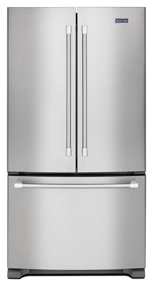 Maytag MFC2062DEM 36-inch Wide Counter Depth French Door Refrigeratir - 20 cu. ft.