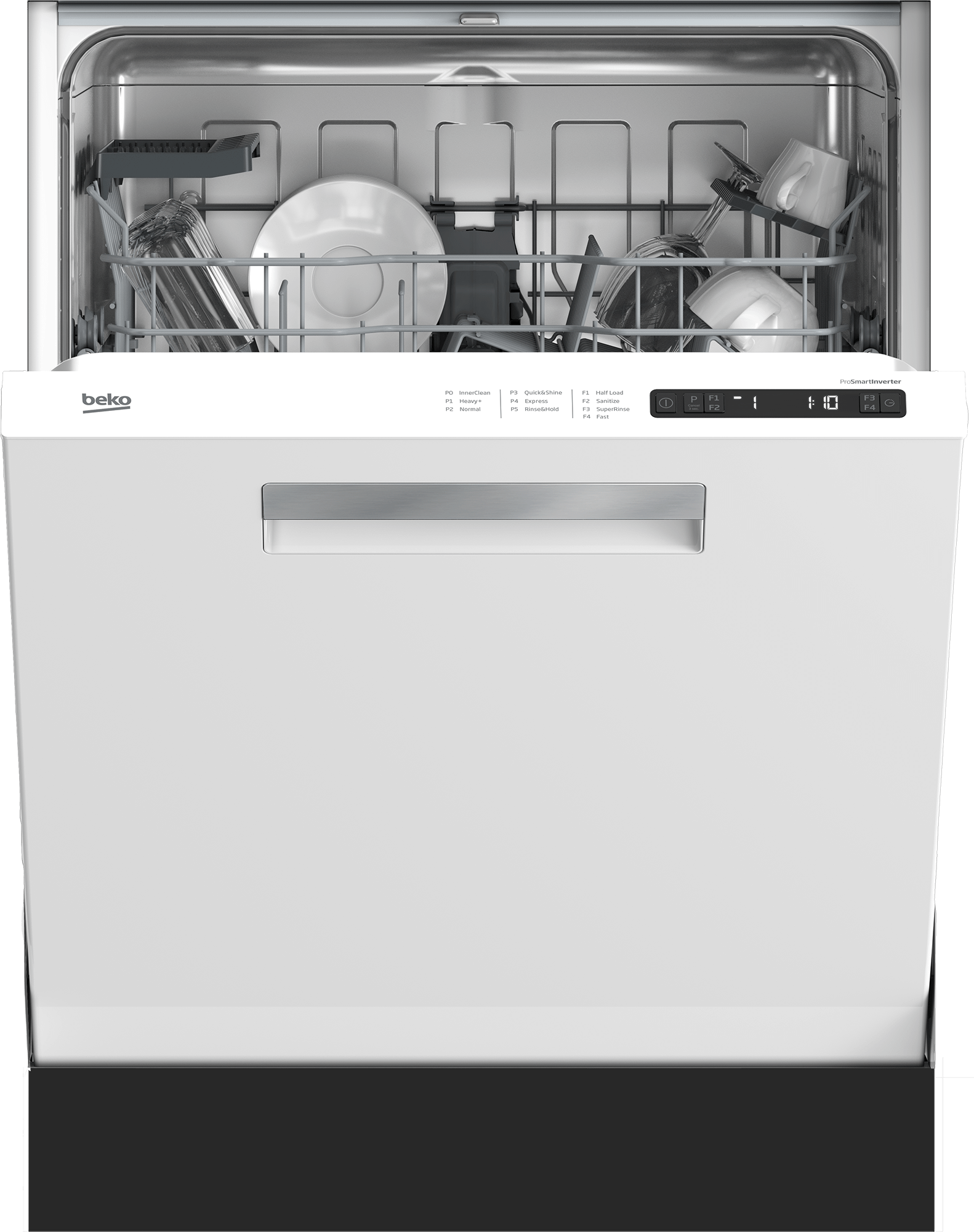 Beko Full Size Dishwasher with (14 place settings, 48.0