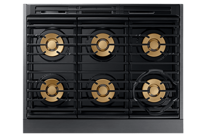 Dacor DOP36M96GPM 36" Pro Gas Range, Graphite Stainless Steel, Liquid Propane