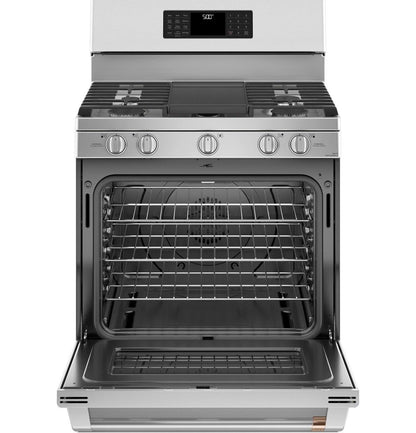 Caf(eback)™ 30" Smart Free-Standing Gas Range with Convection