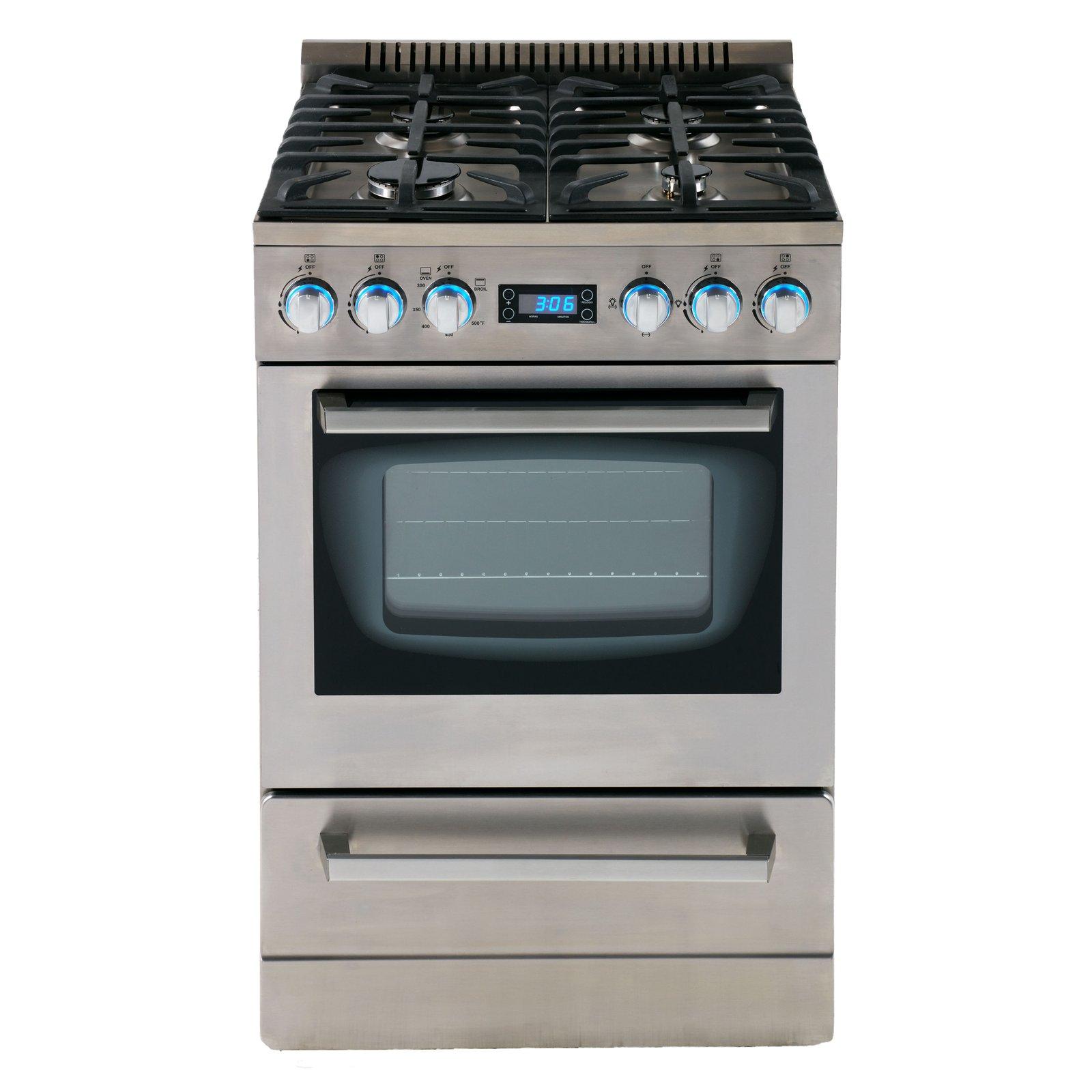 DGR24P3S Avanti ELITE Series 24" Gas Range Oven - Stainless Steel / 2.6 cu. ft.