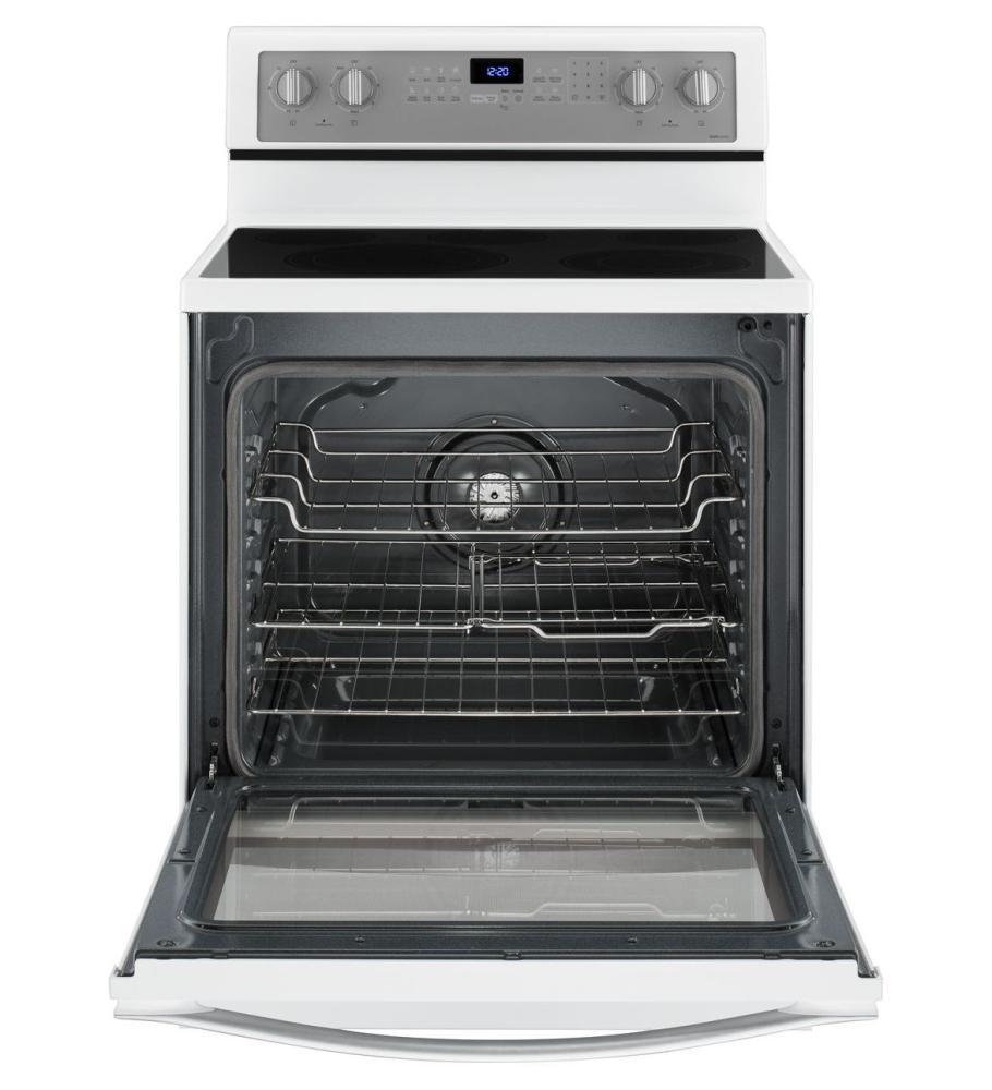 Whirlpool WFE715H0EE 6.4 Cu. Ft. Freestanding Electric Range with Warming Drawer