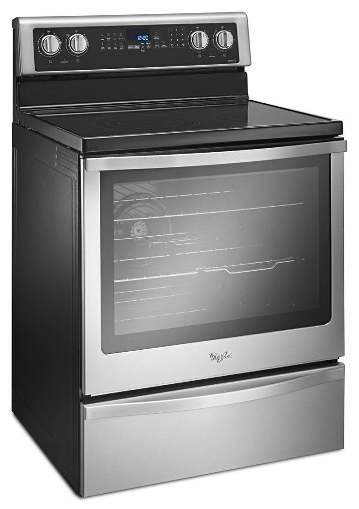 Whirlpool WFE745H0FS 6.4 Cu. Ft. Freestanding Electric Range with True Convection