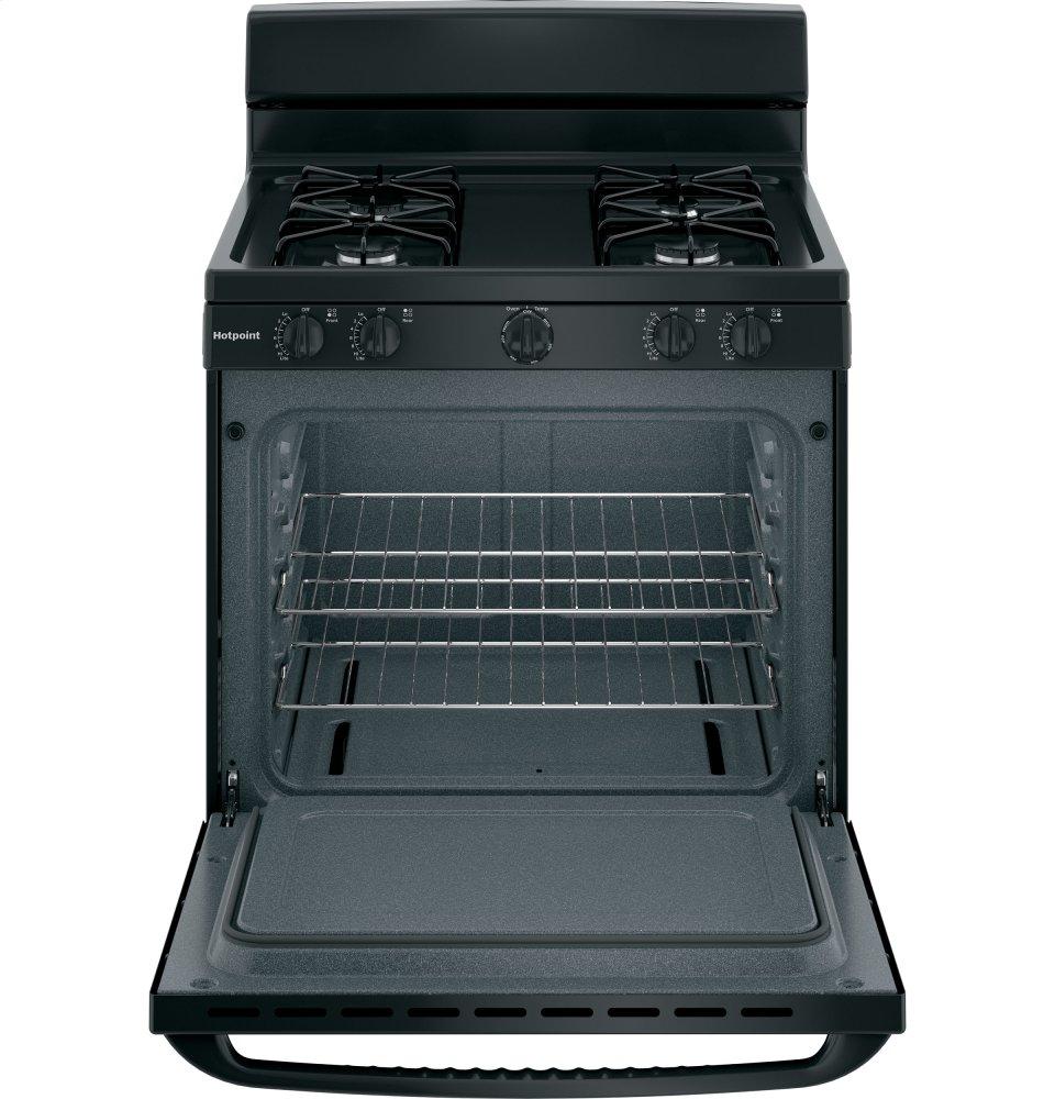 RGBS300DMBB Hotpoint® 30" Free-Standing Gas Range