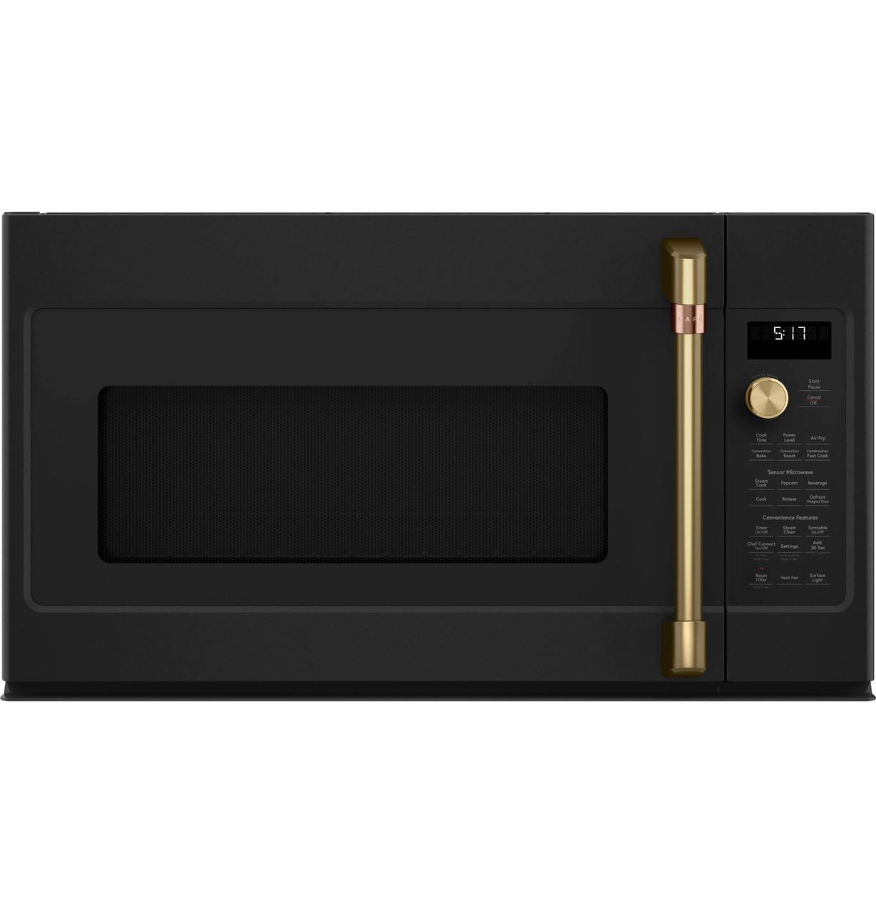 Cafe CVM517P3RD1 CAF(EBACK)™ 1.7 Cu. Ft. Convection Over-the-Range Microwave Oven