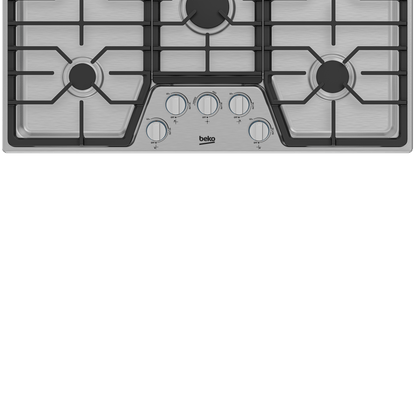 Beko BCTG36500SS 36" Built-In Gas Cooktop with 5 Burners