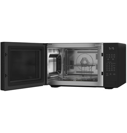 Caf(eback)™ 1.5 Cu. Ft. Smart Countertop Convection/Microwave Oven in Platinum Glass