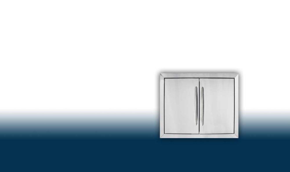 Napoleon Bbq N3700503 Flat stainless steel Built-in door kit