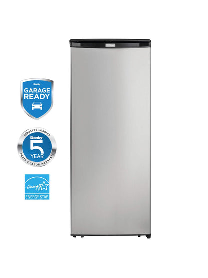 DUFM085A4BSLDD Danby Designer 8.5 cu. ft. Upright Freezer in Stainless Steel