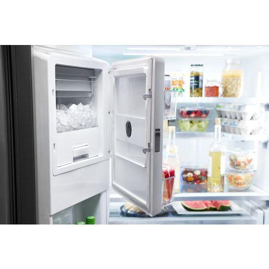 WRF974CIHV Whirlpool® 36-inch Wide Counter Depth French Door-within-Door Refrigerator - 24 cu. ft. - Black Stainless