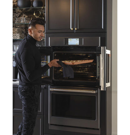 Cafe CTD90FP3ND1 CAF(EBACK)™ Professional Series 30" Smart Built-In Convection French-Door Double Wall Oven