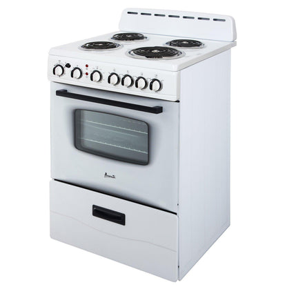ERU240P3S Avanti 24" Electric Range - Stainless Steel