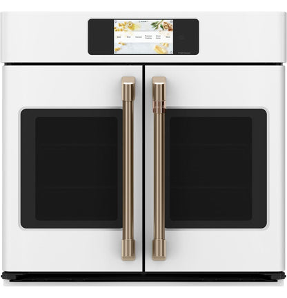 Cafe CTS90FP4NW2 CAF(EBACK)™ Professional Series 30" Smart Built-In Convection French-Door Single Wall Oven