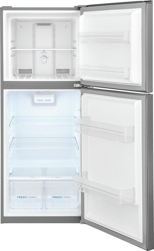Frigidaire FFET1022UV 10 Cu. Ft. Garage Ready Top Freezer Apartment-Size Refrigerator