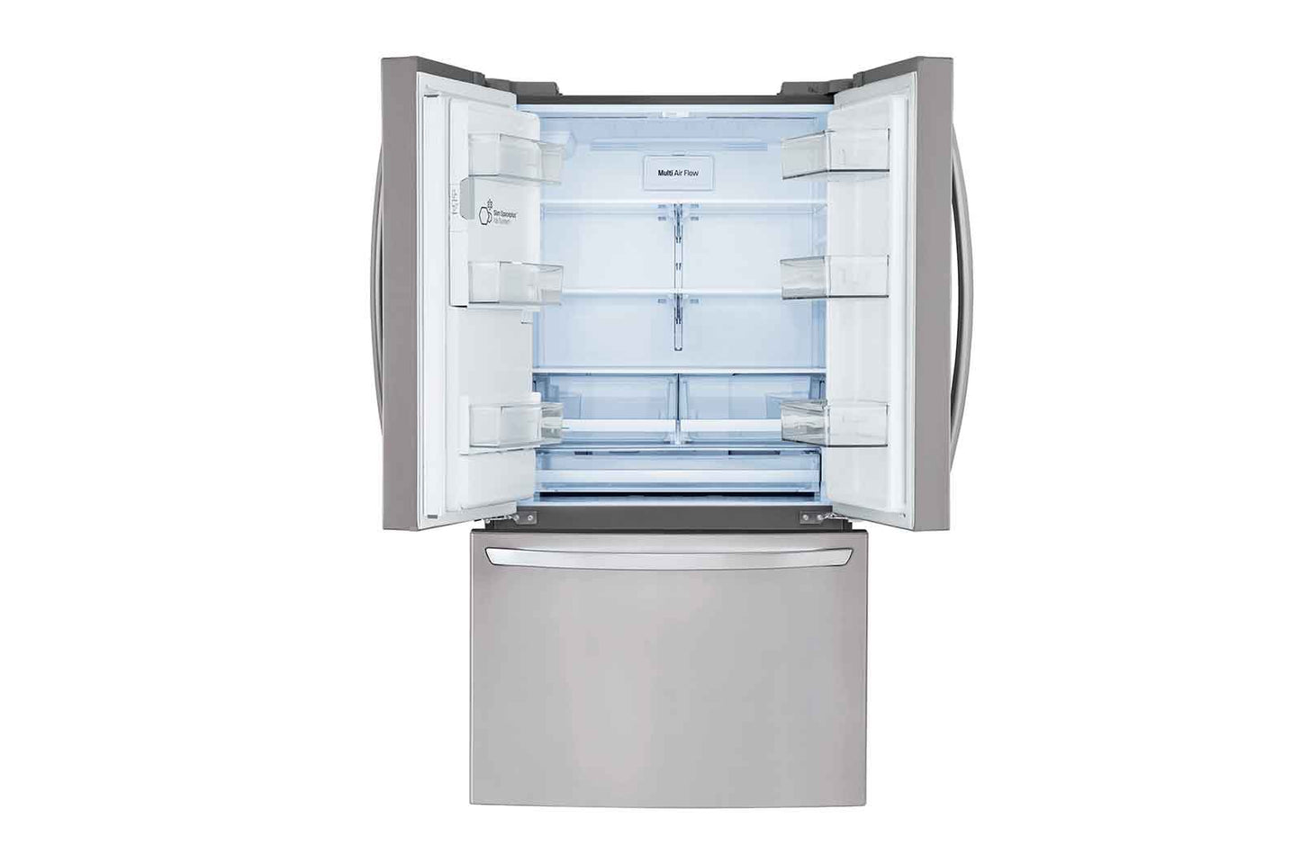 Lg LRFS28XBS 28 cu. ft. 3 Door French Door, Standard Depth, Ice and Water with Single Ice Maker