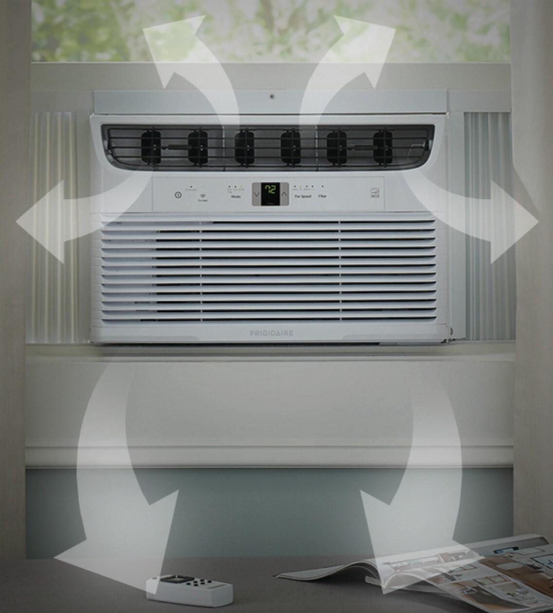 FHWW123WBE Frigidaire 12,000 BTU Connected Window-Mounted Room Air Conditioner